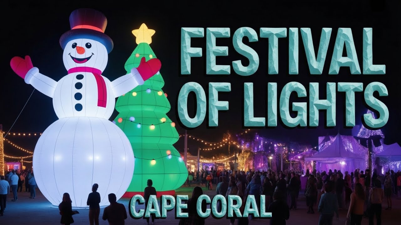 Inside Cape Coral's Dazzling Festival of Lights Celebration