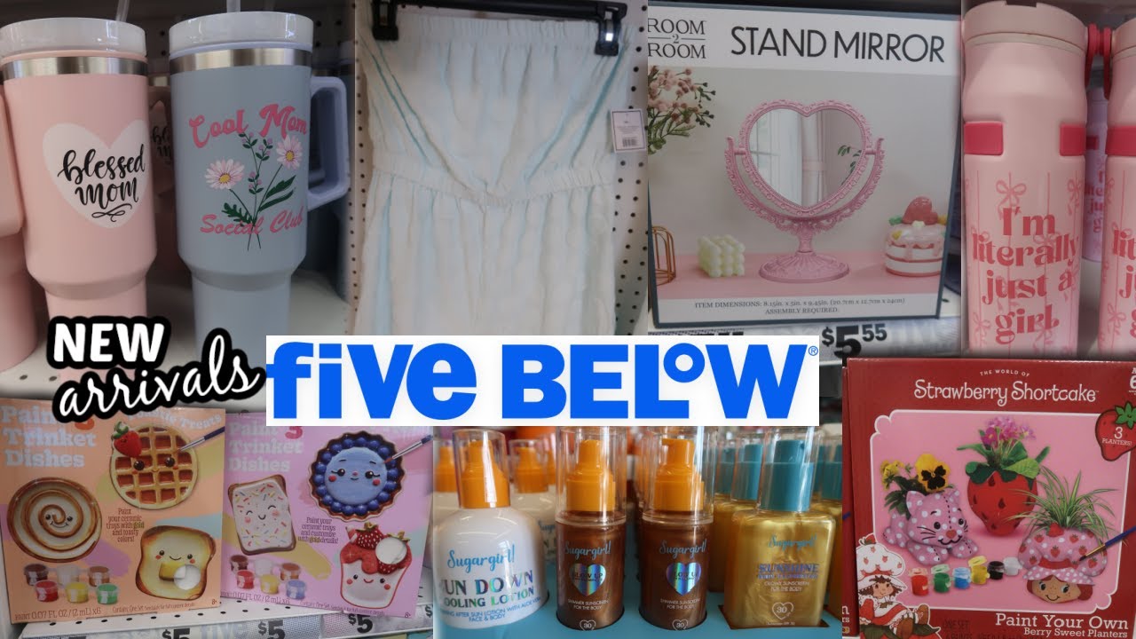 FIVE BELOW FINDS* NEW ARRIVALS!!