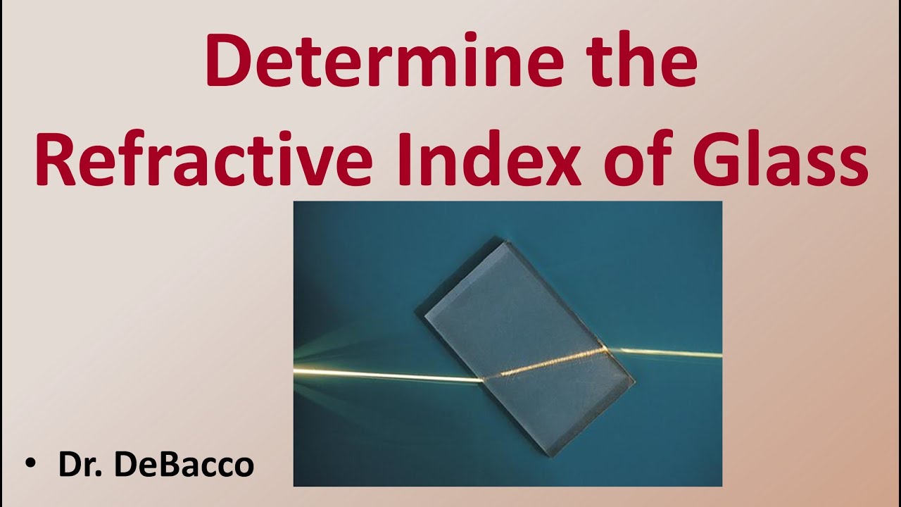 Determine the Refractive Index of Glass