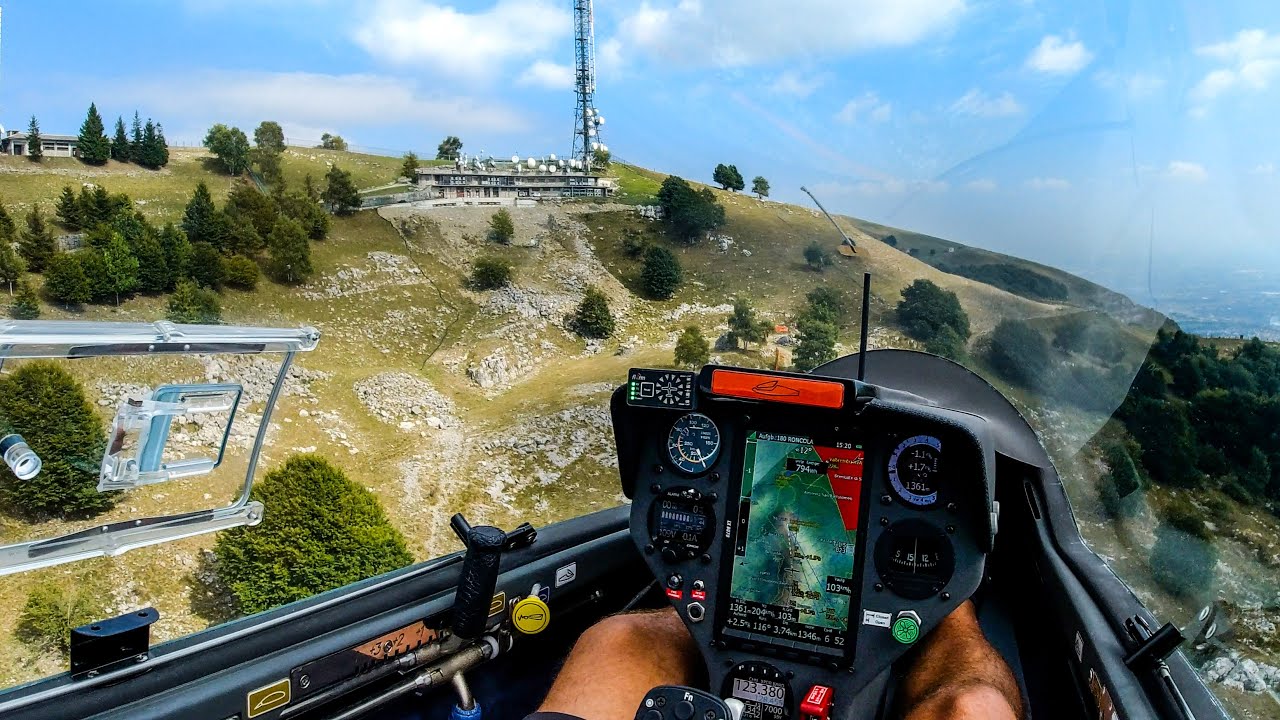 PROXIMITY FLYING with Electric Glider | Lake Como