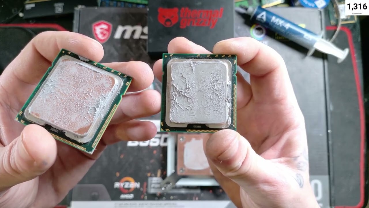 Why Lapping CPU/Cooler Matters!