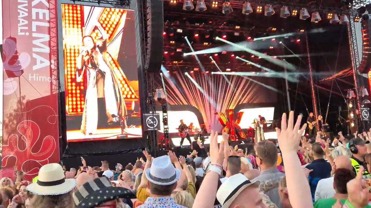 Kaija K - Tinakenkätyttö ,  Iskelmä Festivaali Himos 27.06.2024 #Live