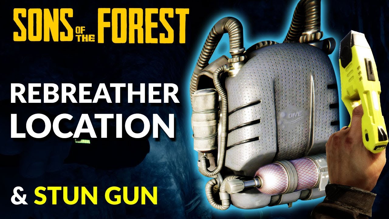 How to Get the Rebreather & Stun Gun | Sons of the Forest