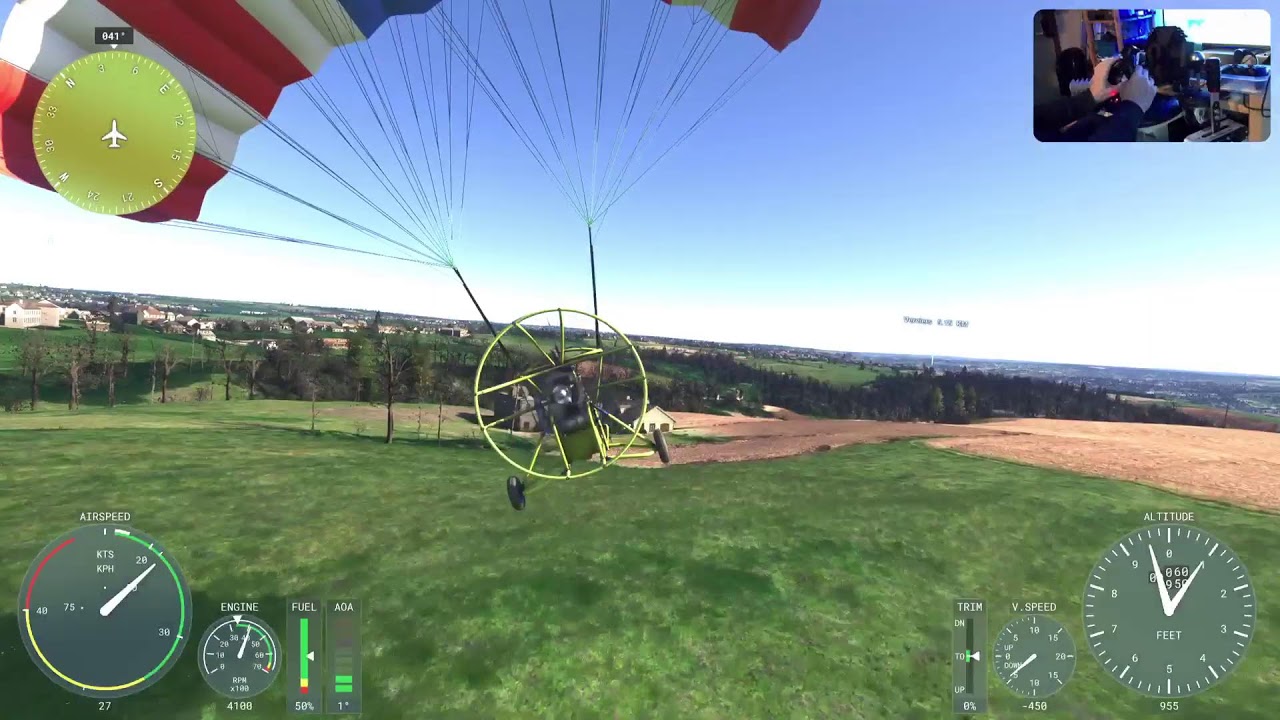 Microsoft Fly Simulator 2024. PS5. Thrustmaster Flying Hotas 4.