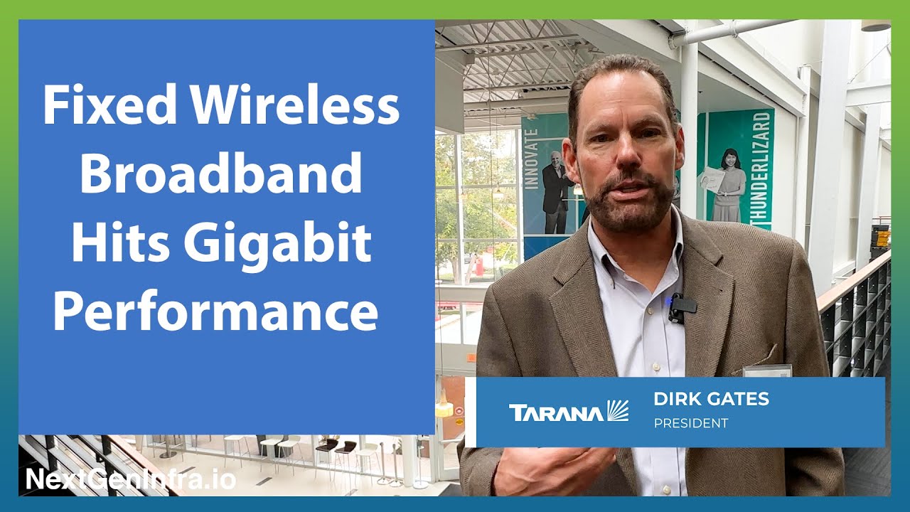Fixed Wireless Broadband Hits Gigabit Performance