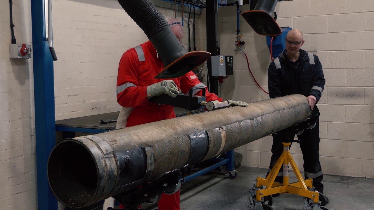 RPR Demonstration, Newcastle, UK - Coal tar epoxy & Bitumen removal