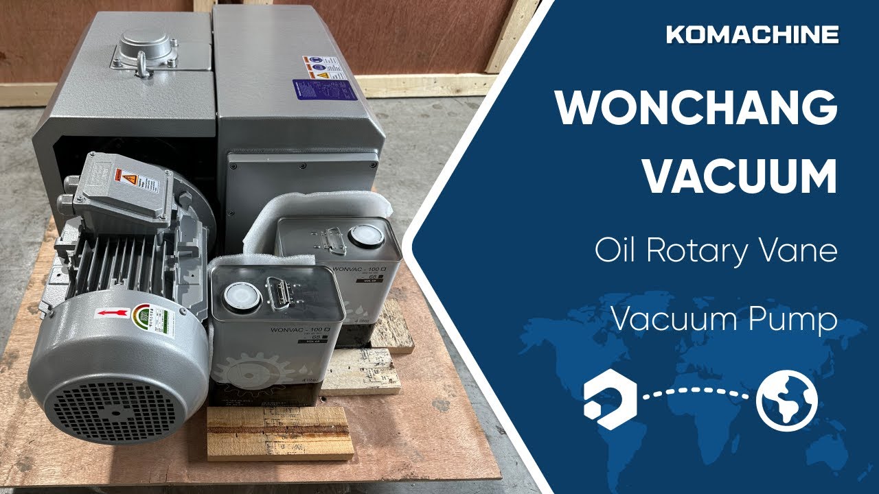 WONCHANG VACUUM / Oil Rotary Vane Vacuum Pump (WOVP-0320) / INV-04634