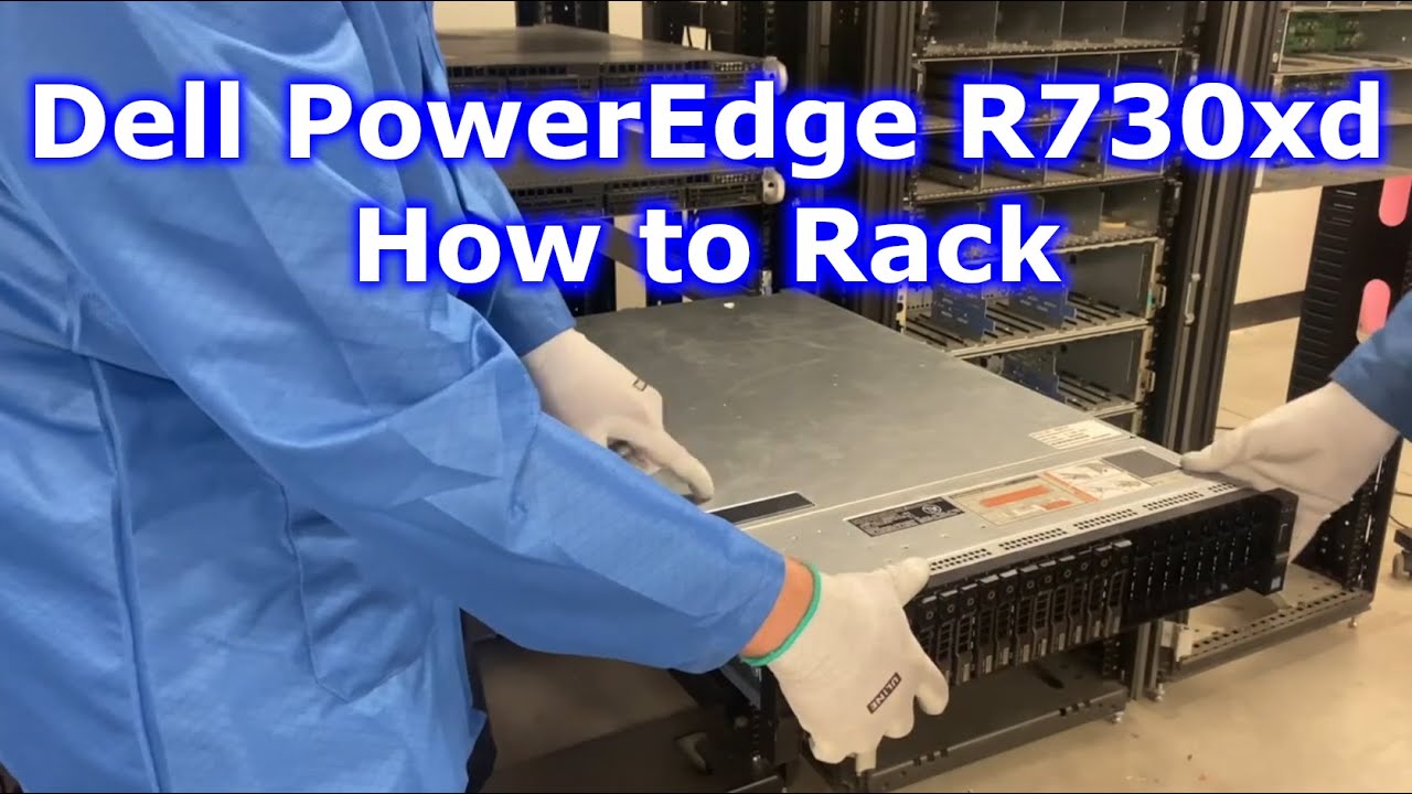 Dell PowerEdge R730xd | How To Rack a Server | Server Racking | Sliding Rails | Rackmount Server