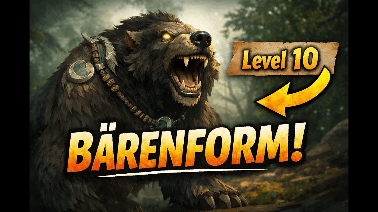 WoW Classic: Druide Bärenform bekommen (Level 10 Guide)