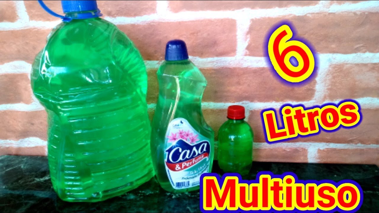 Rendeu 6 litros de multiuso Casa e perfume sua casa mega cheirosa por muitas horas - RECEITAS da Bo