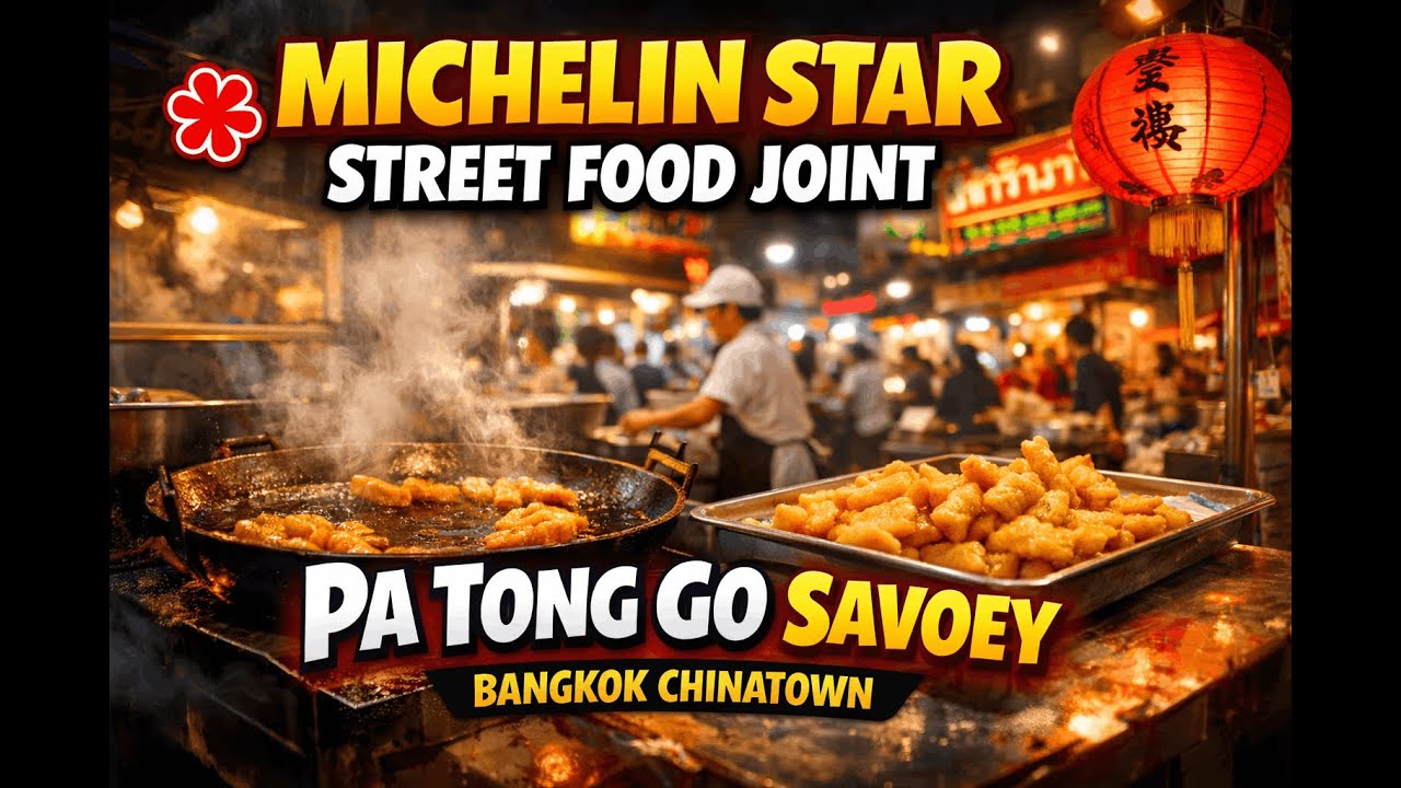 Bangkok Chinatown Michelin Star Street Food Tour | Thailand