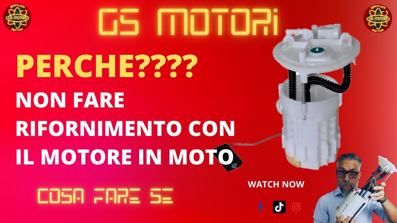 I problemi che si possono avere facendo rifornimento con l'auto in moto
