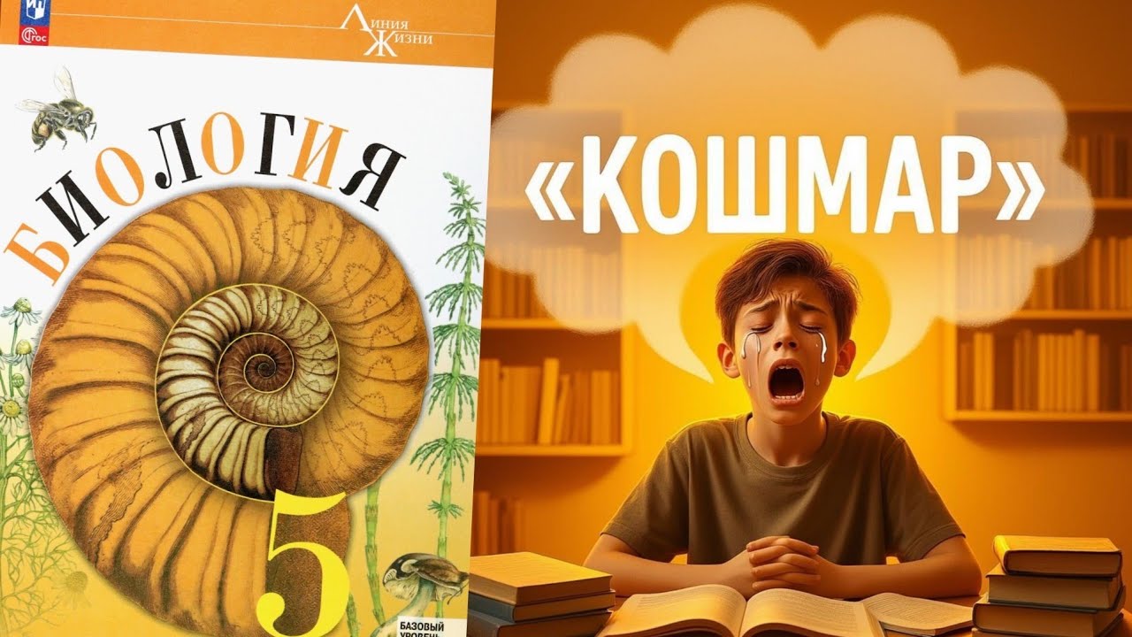 Дурацкий учебник биологии за 5 класс?