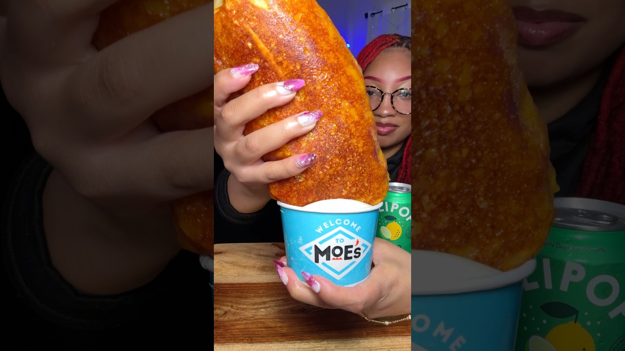 Giant Burrito Mukbang 