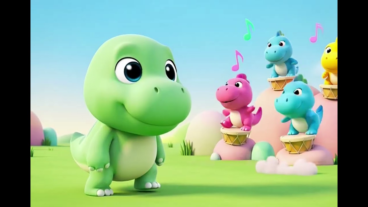 kids moral story animation(dinosaur) 🦕