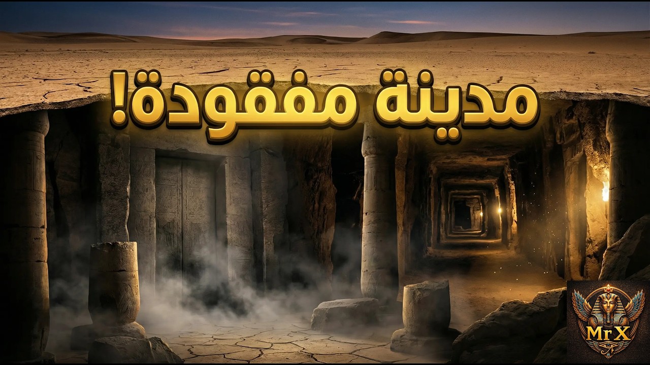 مدينة مفقودة تحت الأرض… أعظم لغز أخفاه الفراعنة عن العالم