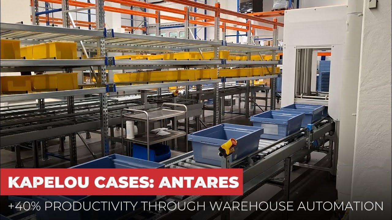 Scaling Pharmacy Logistics: How Antares Achieved a 40% Productivity Boost 