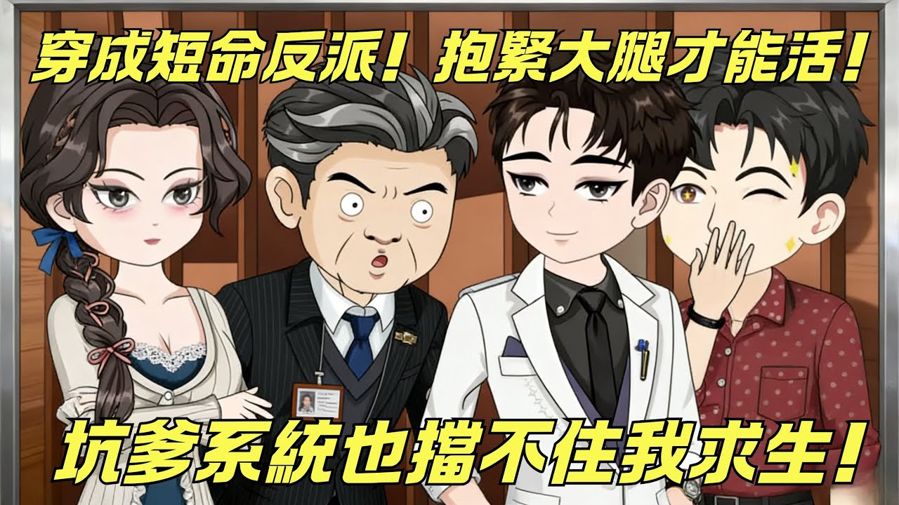 【一口氣看完】穿成逼婚千金的人渣反派，得知結局是被戰神龍傲天打死！他立馬改變渣設瘋狂討好戰神！