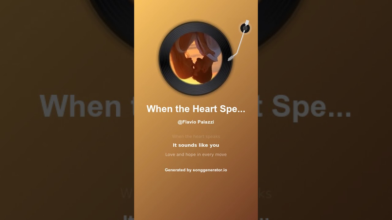 When the Heart Speaks