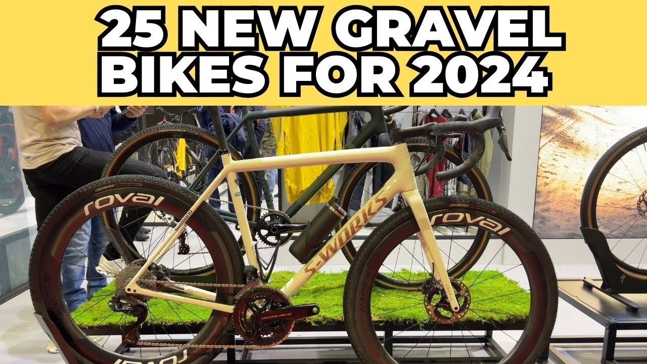 25 NEW GRAVEL BIKES for 2024 from VELOFOLLIES 2024 in detail [4K]