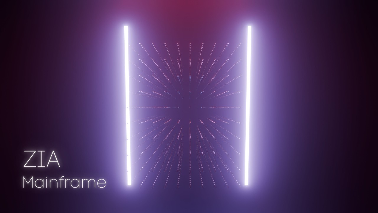 ZIA &ndash; Mainframe | 4K Audiovisual Experience (Blender Visualizer)
