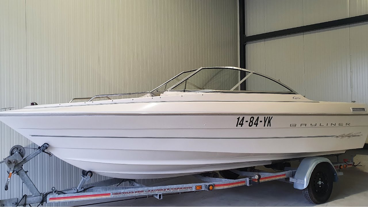 Bayliner 1950 Capri 1999 SPEEDBOOT BOWRIDER #speedboat #boat