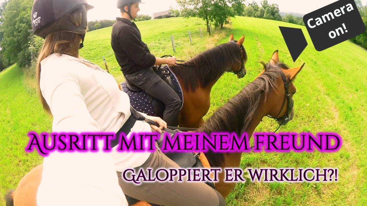 Ausritt mit meinem Freund - galoppiert er? 🐎🌲