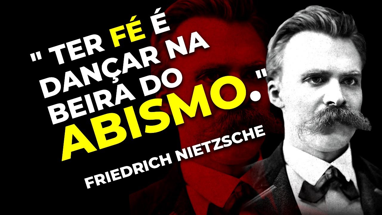 ''Ter f&eacute; &eacute; dan&ccedil;ar na beira do abismo'' - Friedrich Nietzsche / Apenas a Minha Opini&atilde;o