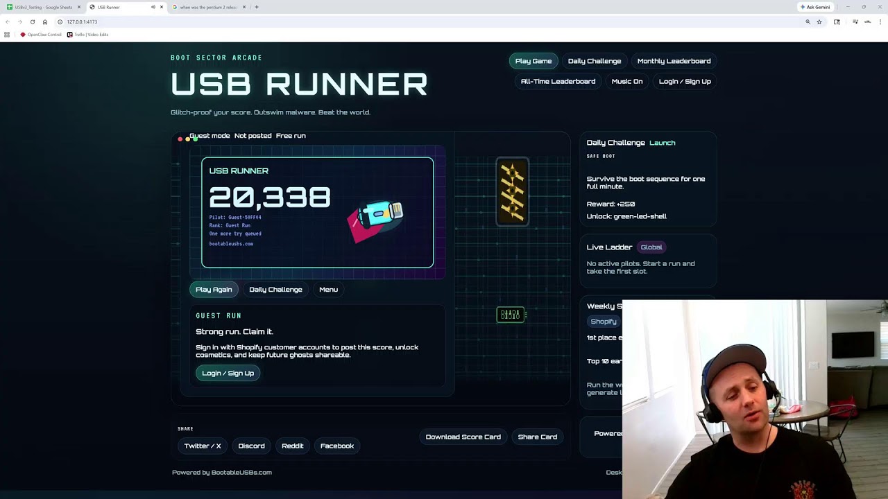 Bootable USBs Live Stream