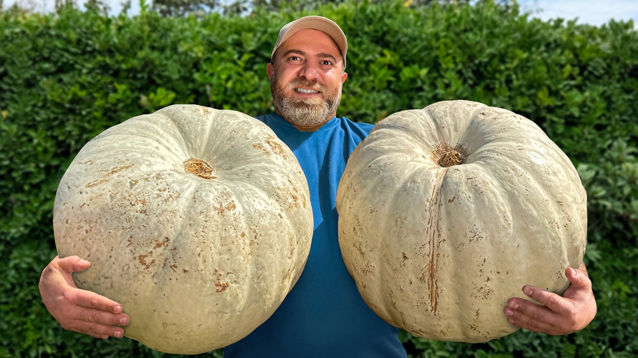 I Tried Cooking Lamb Pilaf in a Giant Pumpkin and It’s Epic!