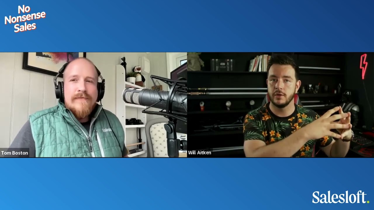 No Nonsense Sales: Will Aitken does a sales roleplay with Tom Boston (S1:E4)