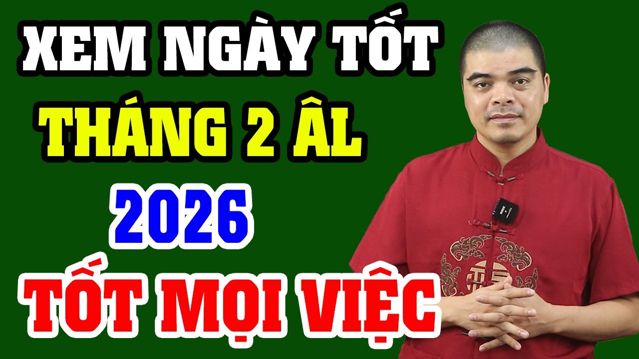 XEM NGÀY TỐT THÁNG 2 ÂM LỊCH NĂM 2026
