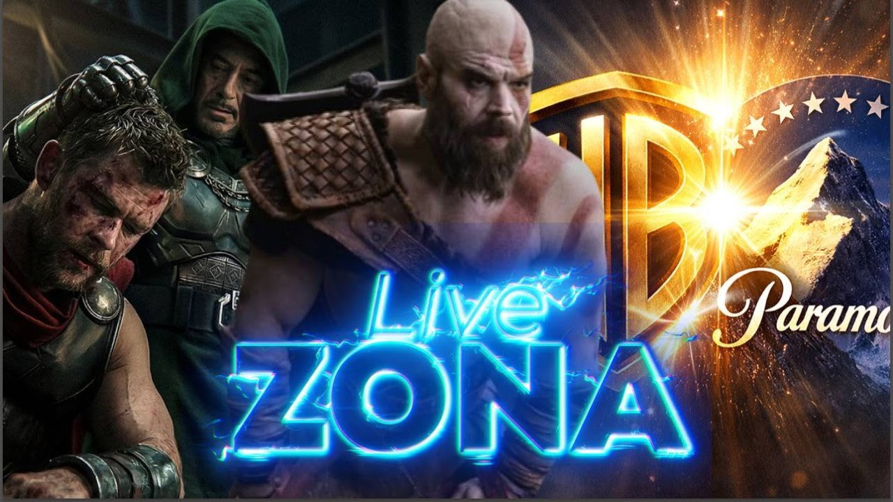 🚨 LiveZONA 126 | WARNER É DA PARAMOUNT, FUTURO DA DC, NOVIDADES DA MARVEL, FOTO DE GOD OF WAR