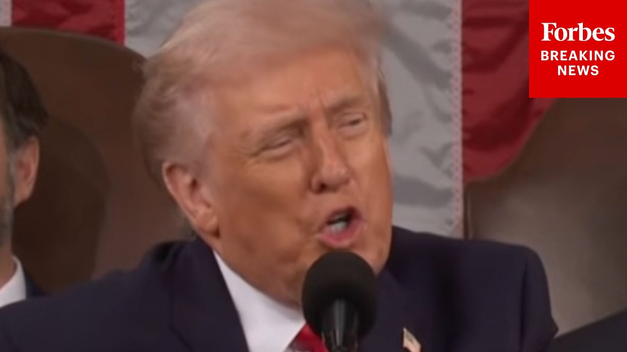 'Sick People': Trump Reacts To Democrats Heckling Him During State Of The Union