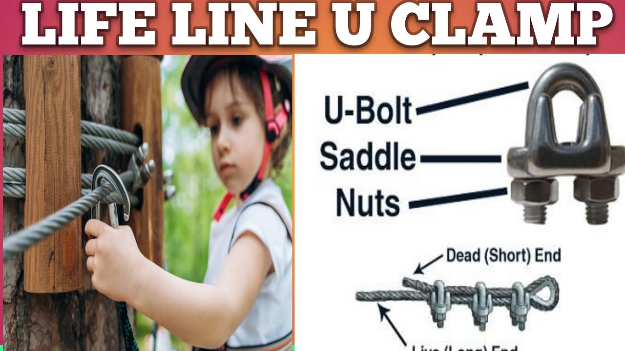 Life line U Clamp Direction | HEALTH and Safety GROUP 2022 YouTube