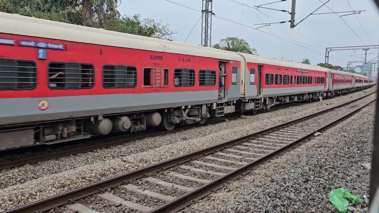 Velankanni - Vasco da gama  express route diverted skipping manglore outer..