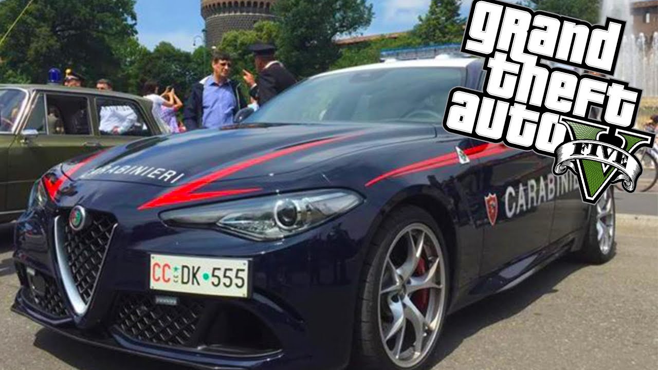 ALFA ROMEO GIULIA CARABINIERI IN AZIONE 112 - GTAV LSPDFR FiveM RolePlay