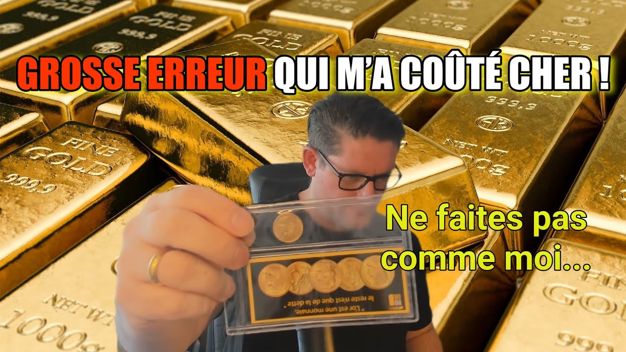 Pi&egrave;ge cach&eacute; de l&rsquo;OR physique dont personne ne parle ! #investissement #or #argent #m&eacute;tauxpr&eacute;cieux