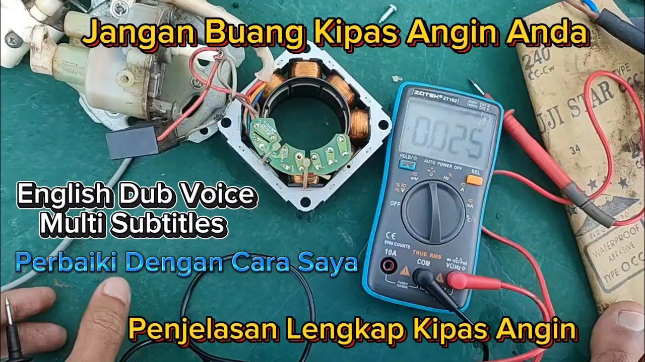 Cara Memperbaiki Kipas Angin #fan #kipasangin