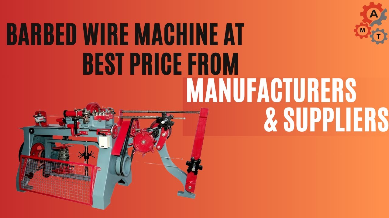 Automatic Barbed wire making machine.