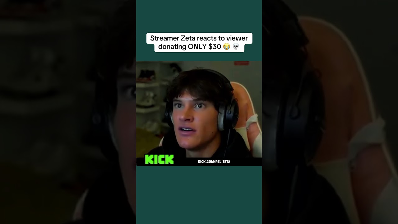 Zeta donation #zeta #kickclips #streamerclips