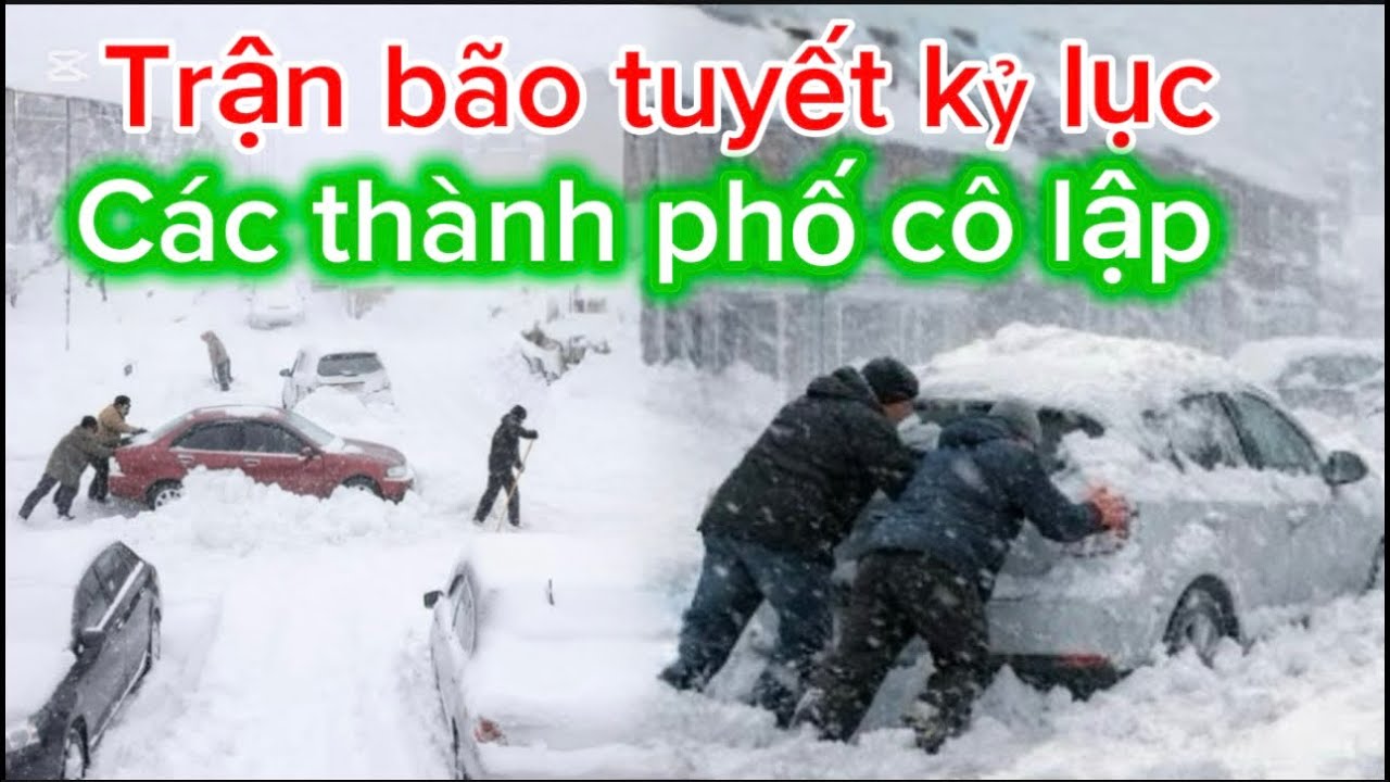 Thảm họa mùa đông ở Canada! Ontario bị chôn vùi bởi trận bão tuyết kỷ lục các thành phố cô lập 