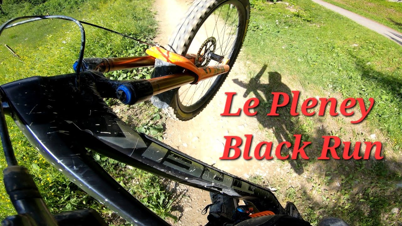 Le Pleney Black Run | Morzine | Most Fun Black Run?