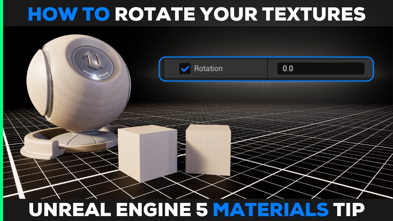 How to rotate texture in Unreal Engine 5 | Beginner Tutorial