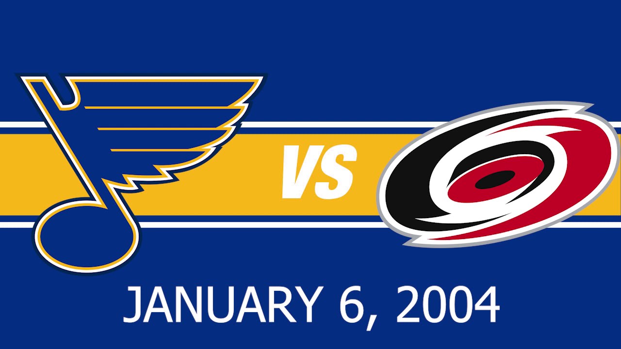 Highlights: Blues at Hurricanes: January 6, 2004