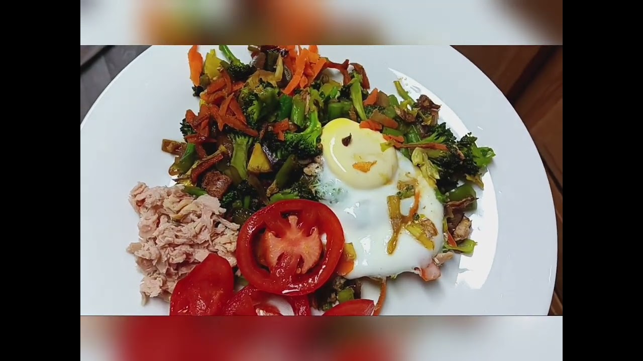 💯Healthy Break fast:🔥 Green vegetables with egg |  This taste will shock you