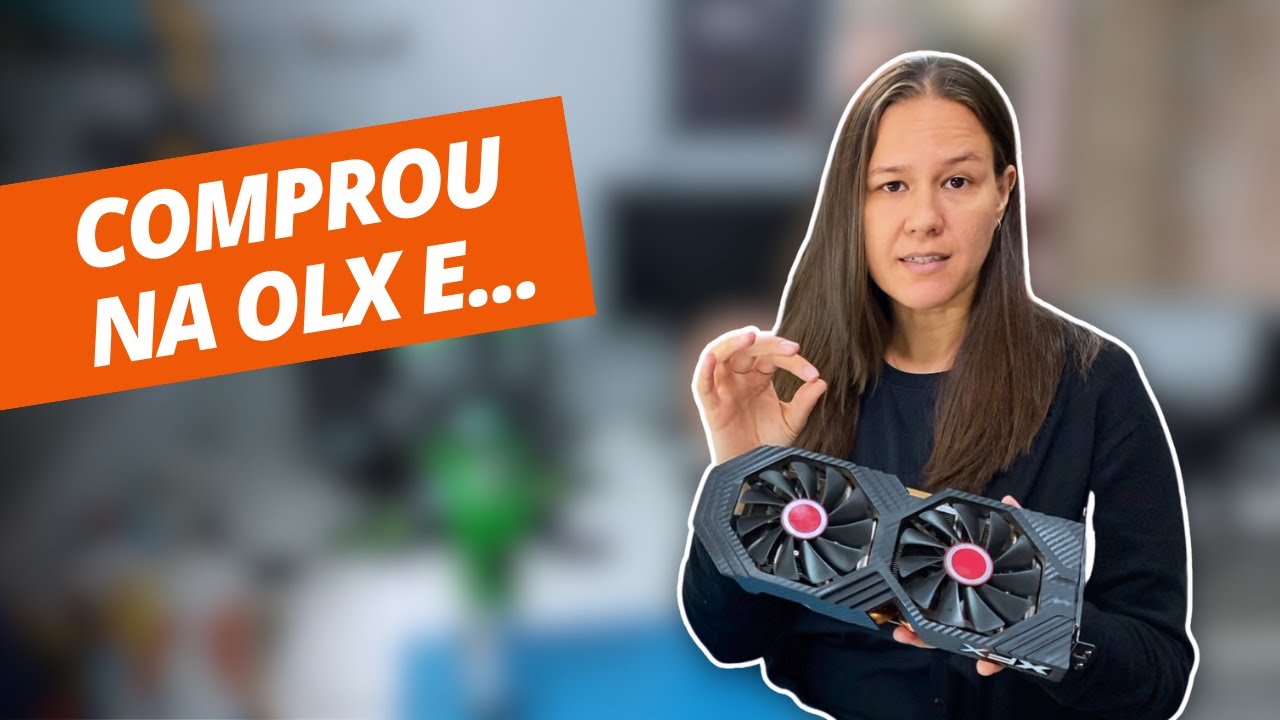 COMPROU NA OLX e quase ficou no PREJUÍZO - XFX RX 580