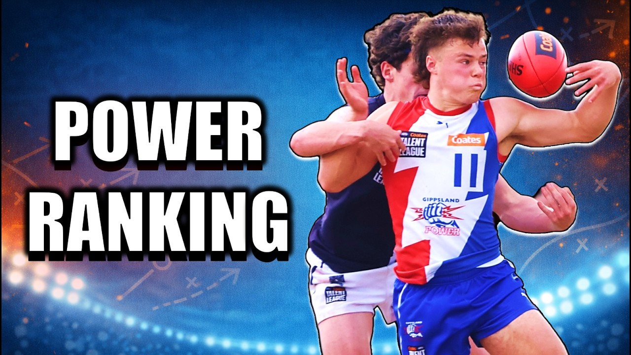 2026 AFL Draft Power Rankings REVEALED (May 1-20)