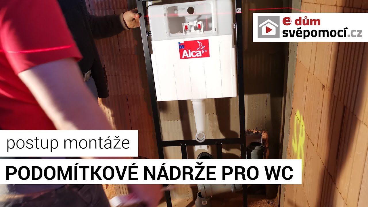 031# Montáž podomítkové nádrže pro závěsné WC | e4 dům svépomocí