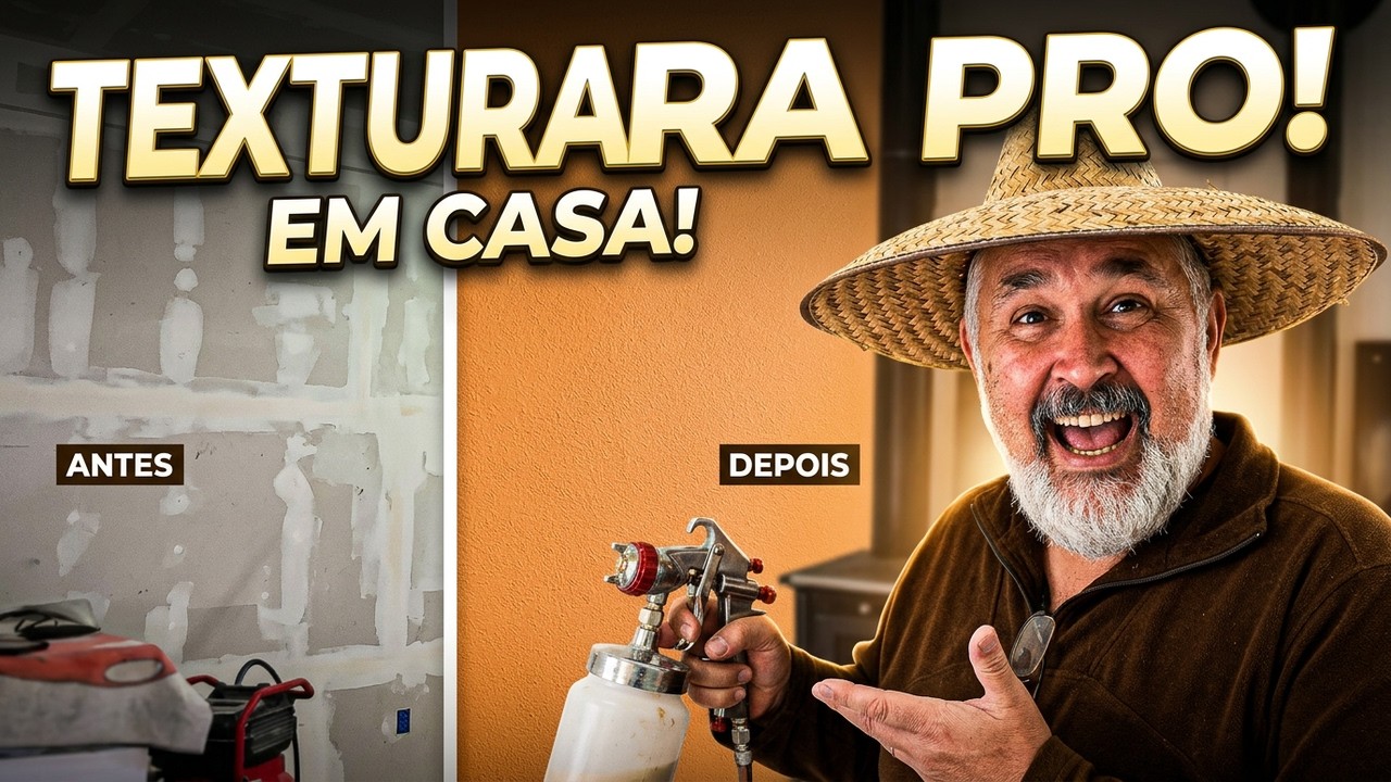 Como Passamos Textura na Sala 💕💕💕